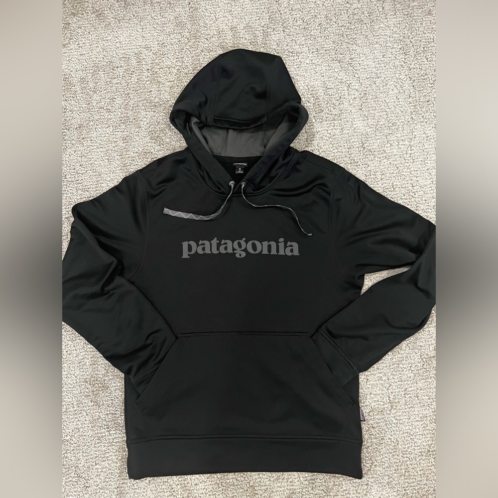 Patagonia Logo Lightweight Hoodie Size XS